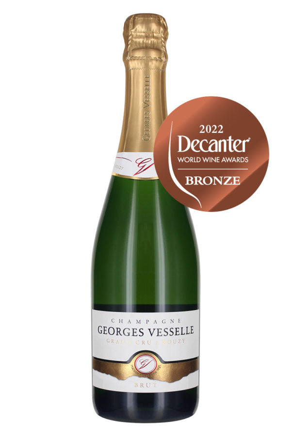 Georges Vesselle Brut, Grand Cru, Bouzy, Champagne, France