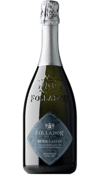 Ruiol Castei Valdobbiadene Extra Dry Prosecco DOCG, Veneto, Italy