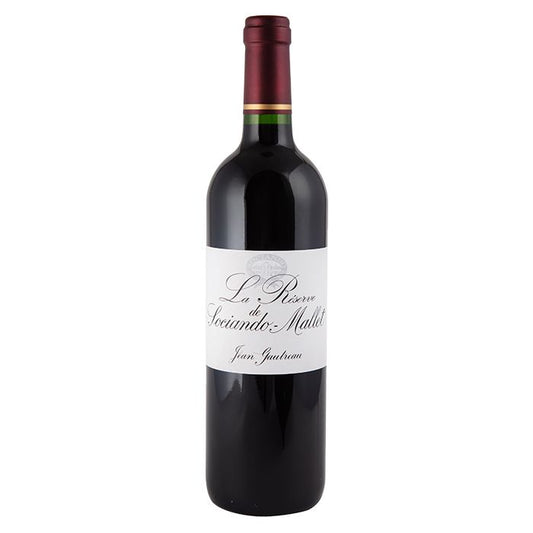 2014 La Reserve de Sociando Mallet, Haut-Medoc, Bordeaux, France