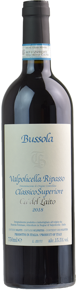 2018 Valpolicella Ripasso DOC Classico Superiore Ca' del Laito, Bussola Tommaso, Valpolicella,Verona, Veneto, Italy