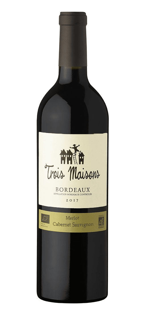 2018 Trois Maisons Rouge, Organic, Bordeaux, France