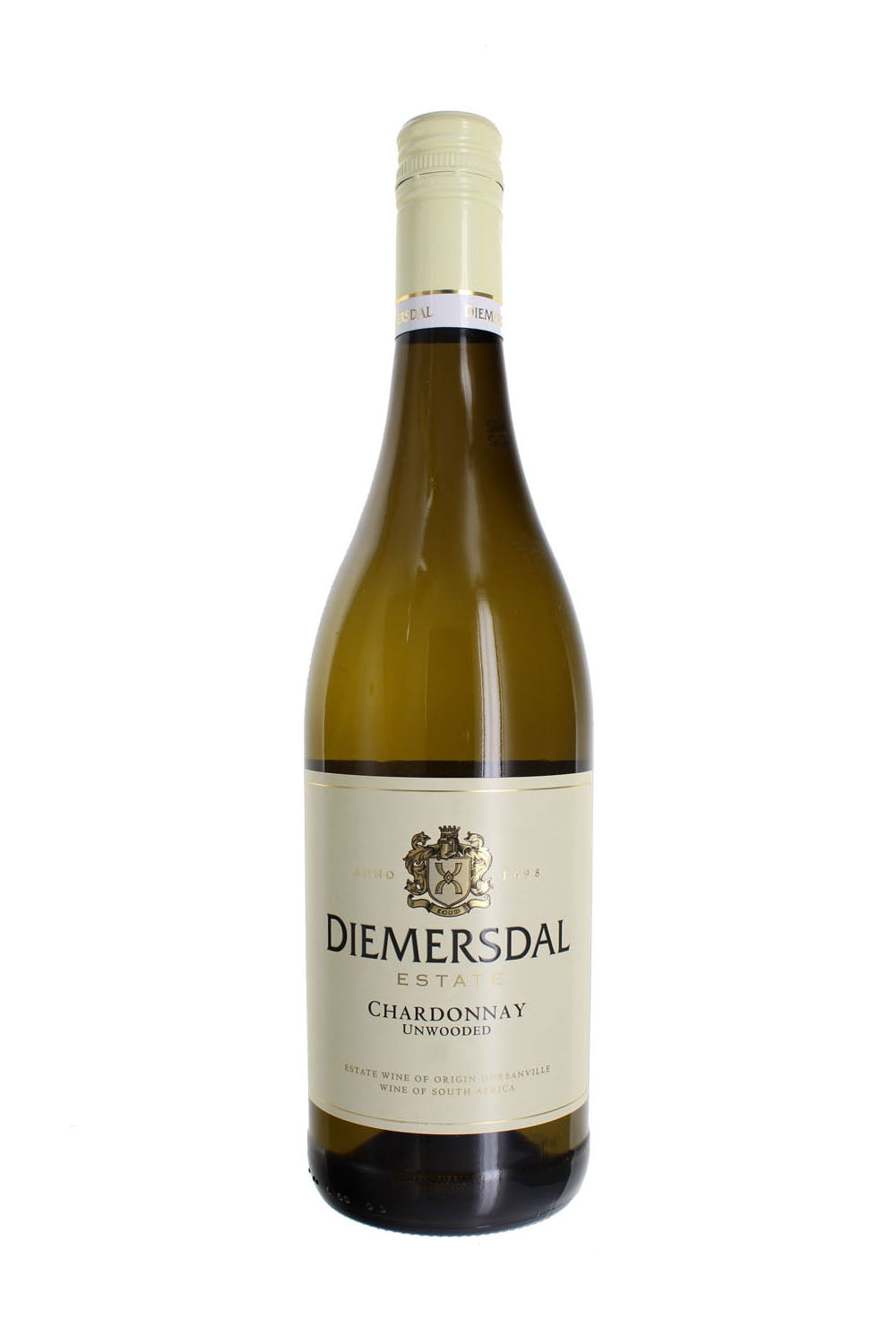 Diemersdal Estate, Unwooded Chardonnay, Durbanville, South Africa, 2019.