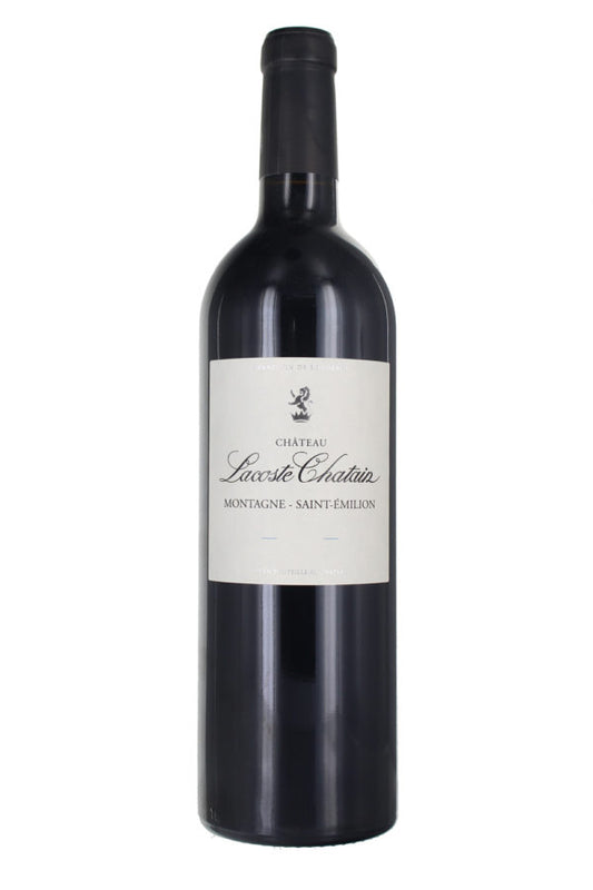 2018 Château Lacoste-Chatain, Montagne St. Emilion.