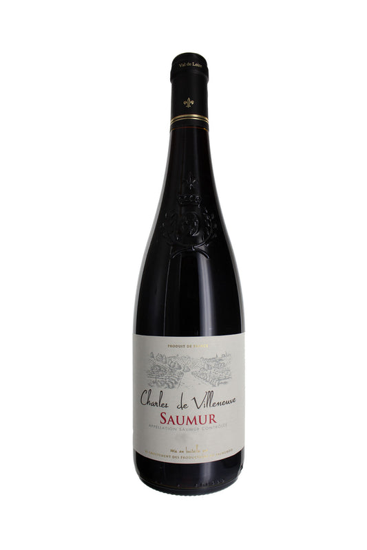 2018 Saumur Rouge, Charles de Villeneuve, Loire Valley, France.