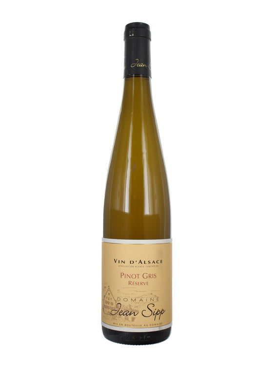 2018 Domaine Jean Sipp, Pinot Gris Reserve, Ribeauvillé, Alsace, France.