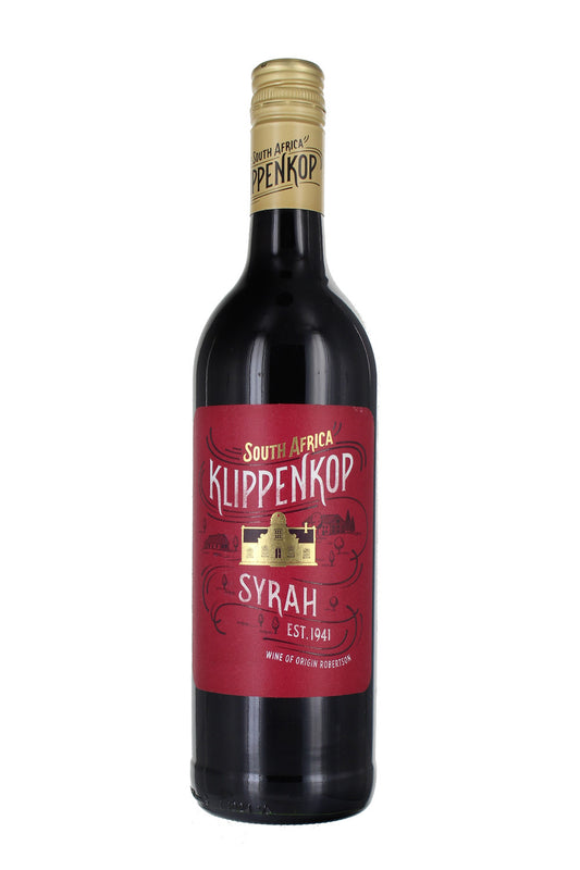 2018/20 Klippenkop Syrah, Robertson, South Africa.