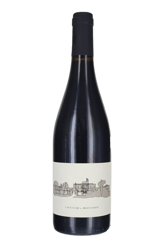 2019 Château de Montfrin Rouge, Costières de Nîmes, France.