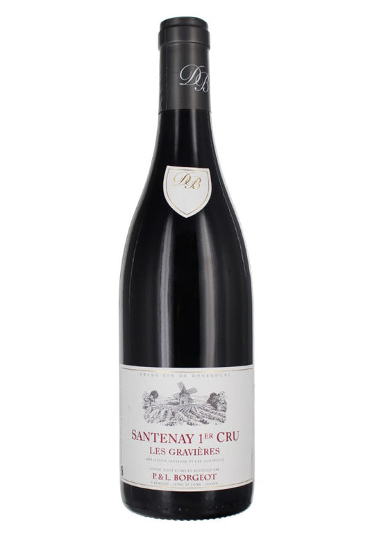 2018 Santenay Rouge, 1er Cru 'Gravières', Domaine Borgeot, Burgundy, France